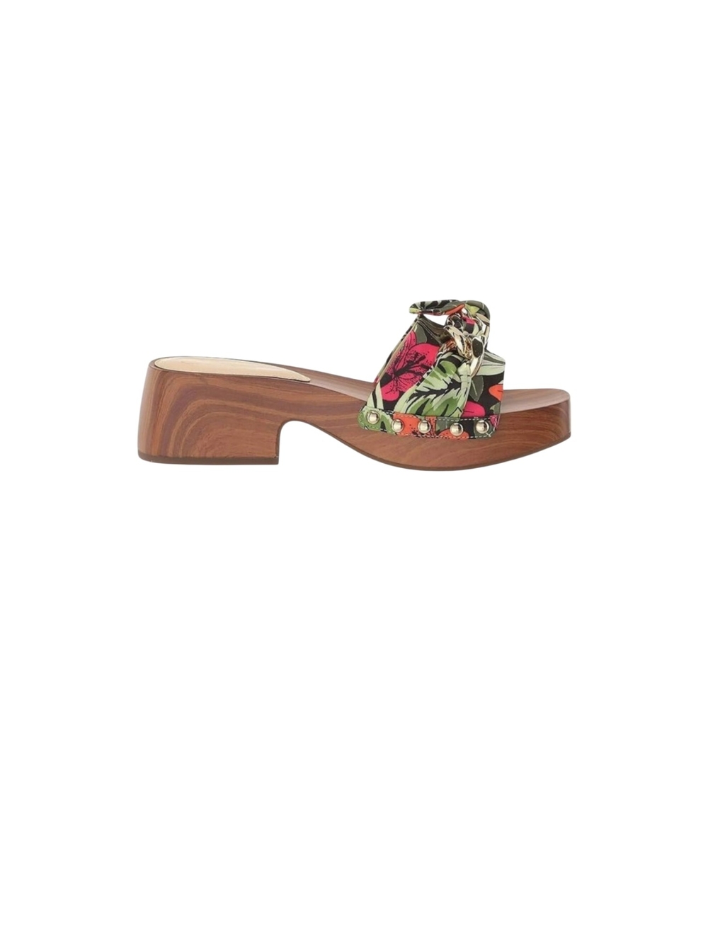 Jessica Simpson Tropical Floral Knot Slide Sandals | Size 7.5 - New In Box - Picture 4 of 5
